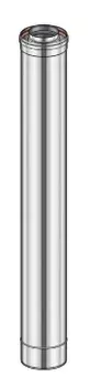 ELEMENT DROIT 100cm Diam230 - INOX INOX ELEMENT DROIT 100cm Diam230 - INOX INOX